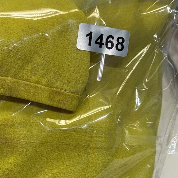 BCBGMAXAZRIA Jesse Strapless Gown in Bright Chartreuse Sz 2 - Picture 12 of 12